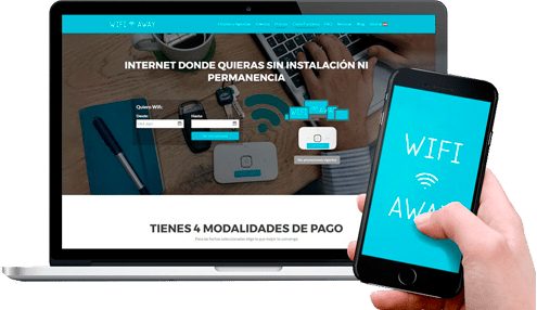 Wifiaway, Internet Portatil en Wifi4G