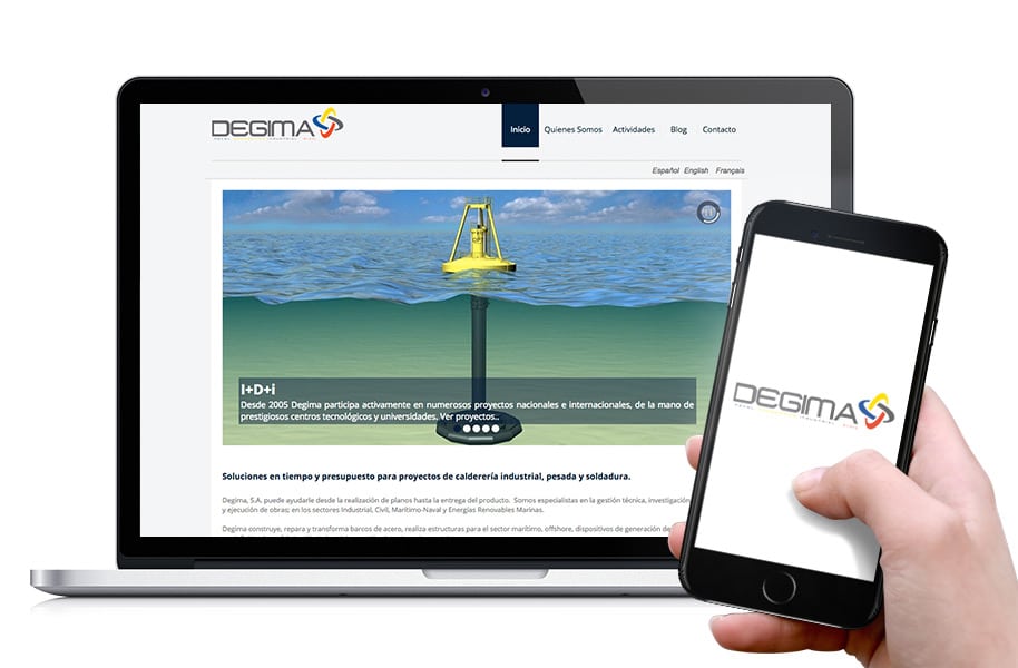 Calderería industrial y energía undomotriz, Degima